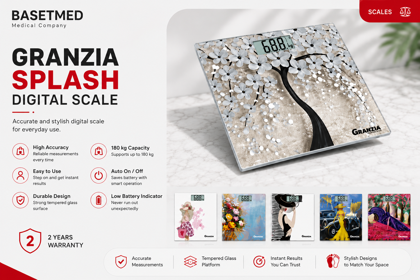 Granzia Splash Digital Scale