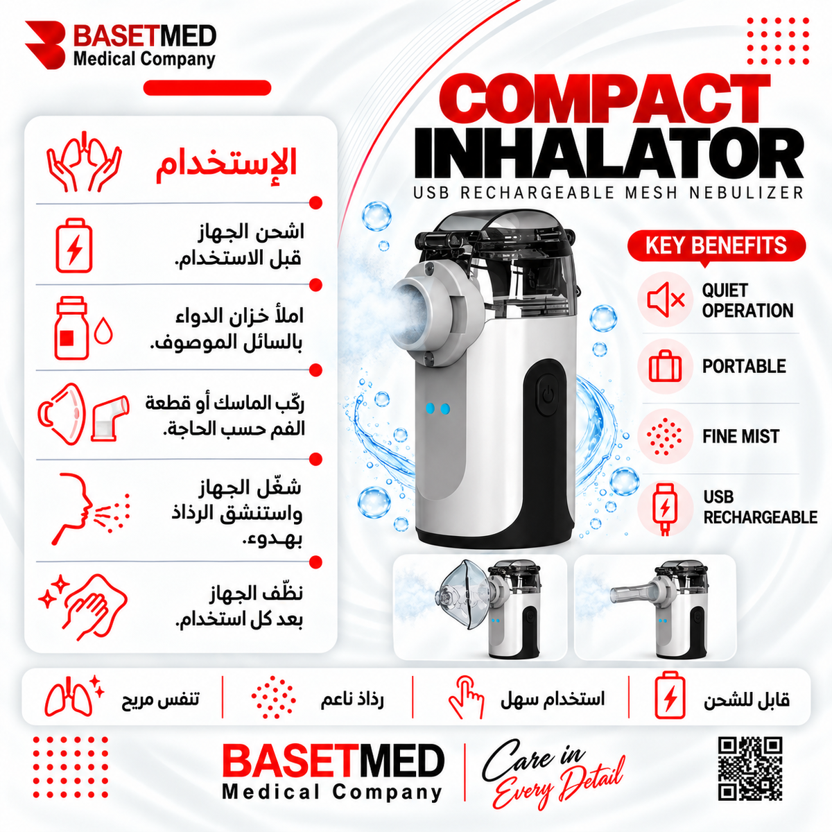 Mesh Nebulizer ||1384