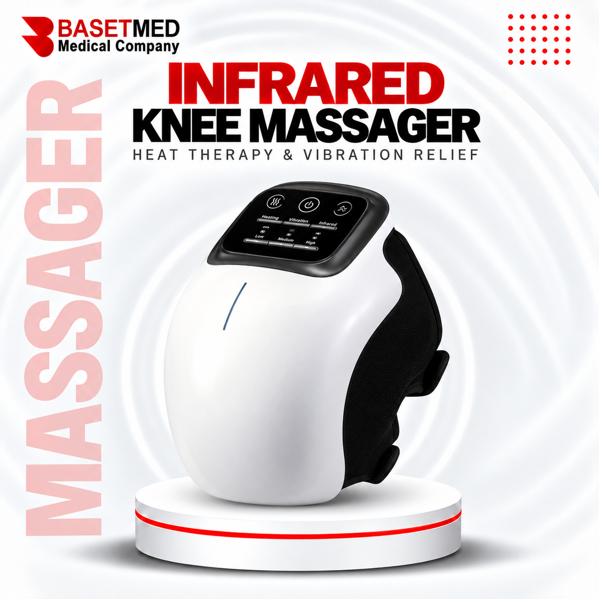 Infrared Heating Joint Massage Device ||1235
