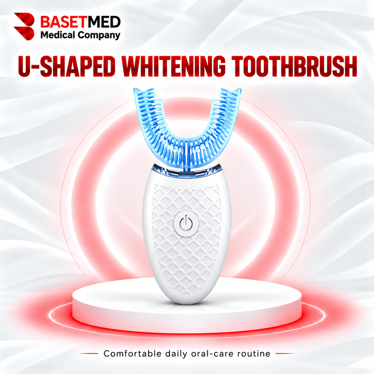 U-Shaped Whitening Toothbrush ||1386