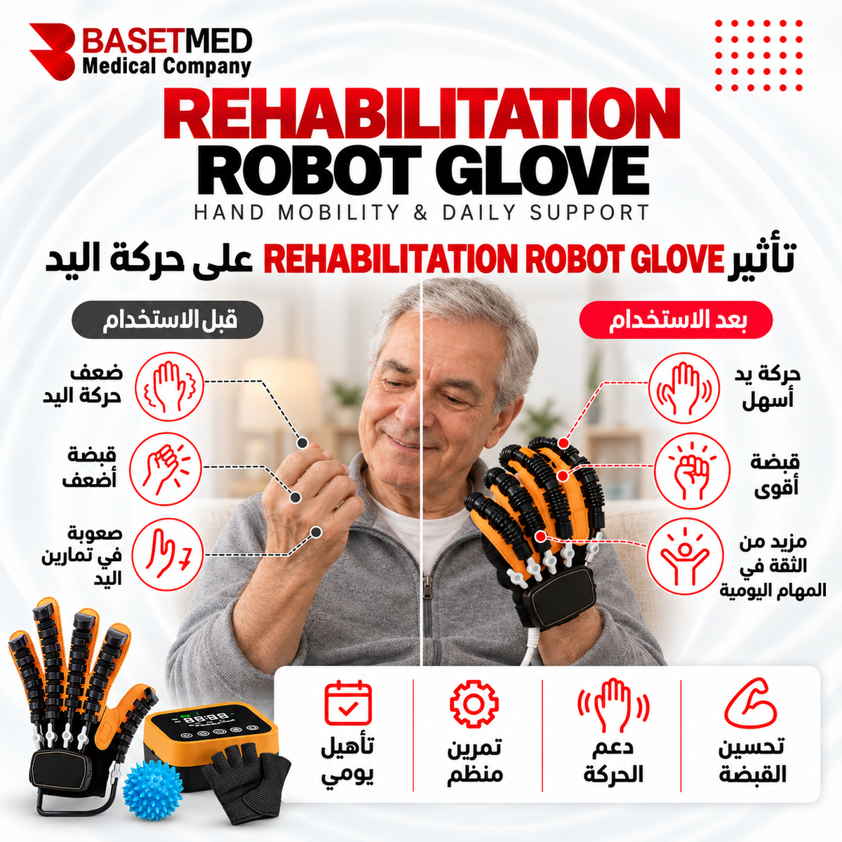 Rehabilitation Robot Glove ||1385