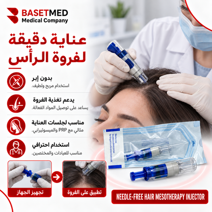 Needle-Free Hair Mesotherapy Injector ||1296