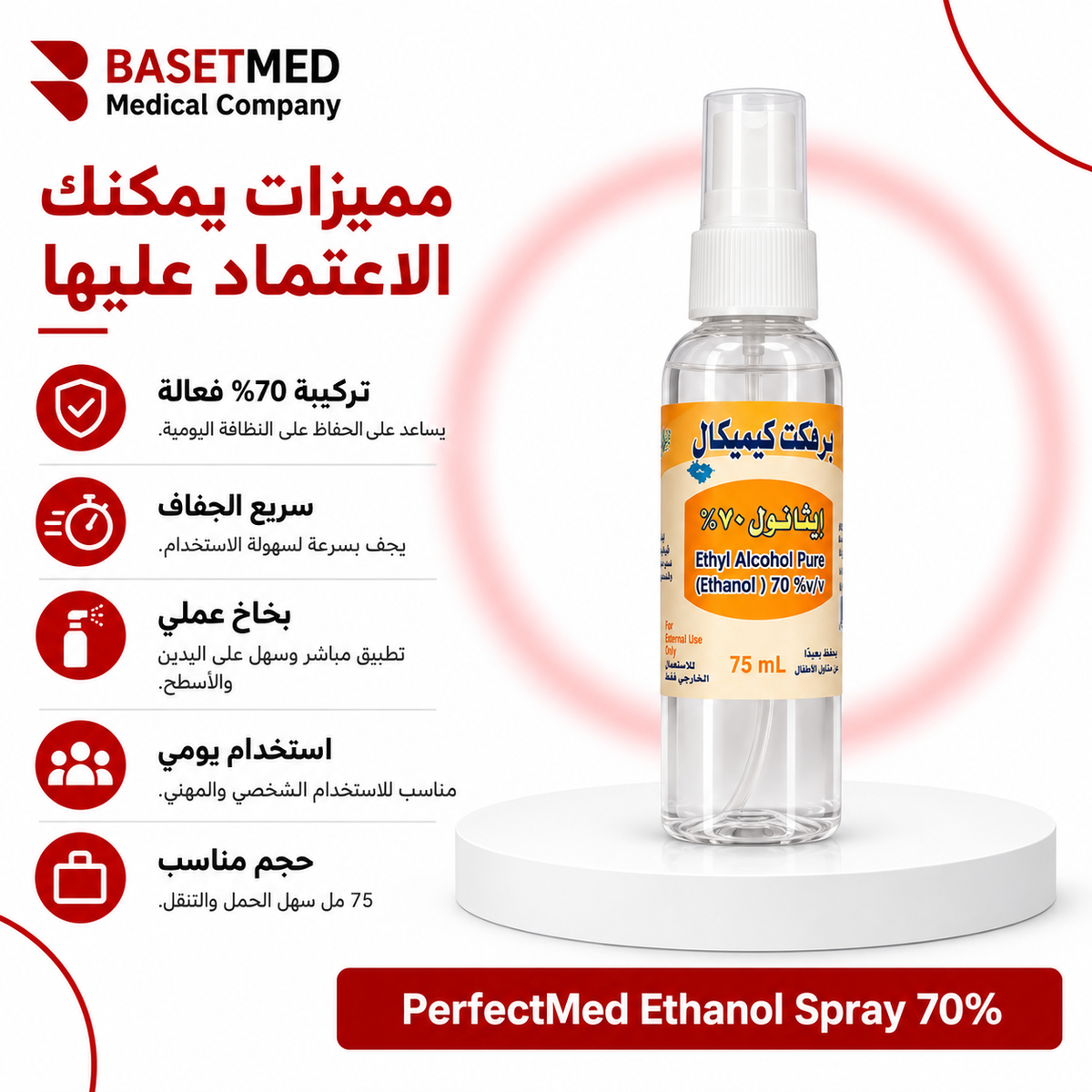 PerfectMed Ethanol Spray 70% ||1523