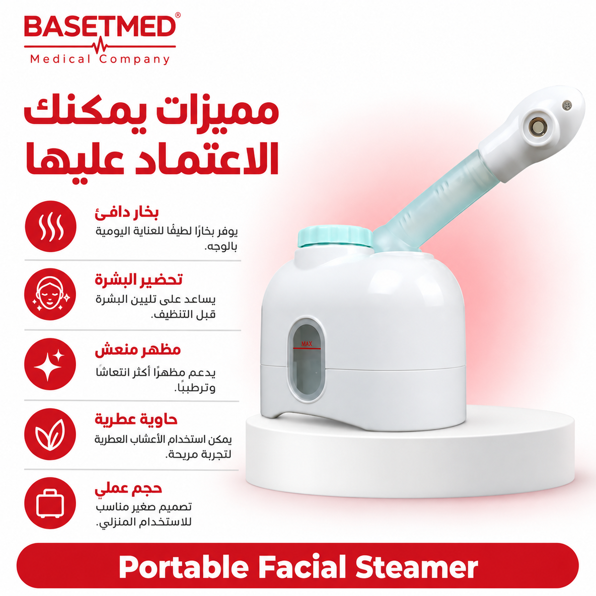 SkinMist Facial Steamer ||1524