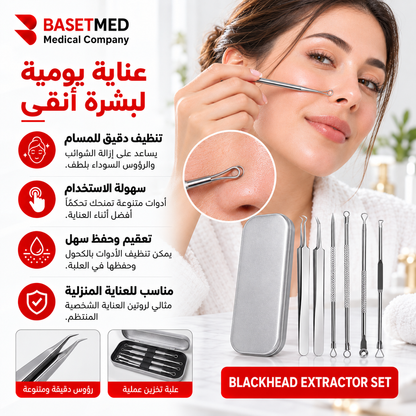 Stainless Steel Blackhead & Acne Extractor Kit | | 1050
