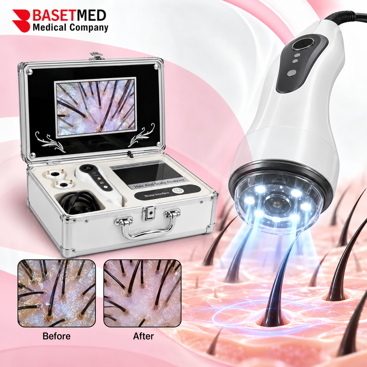 Skin & Hair Analyzer System | code 1053