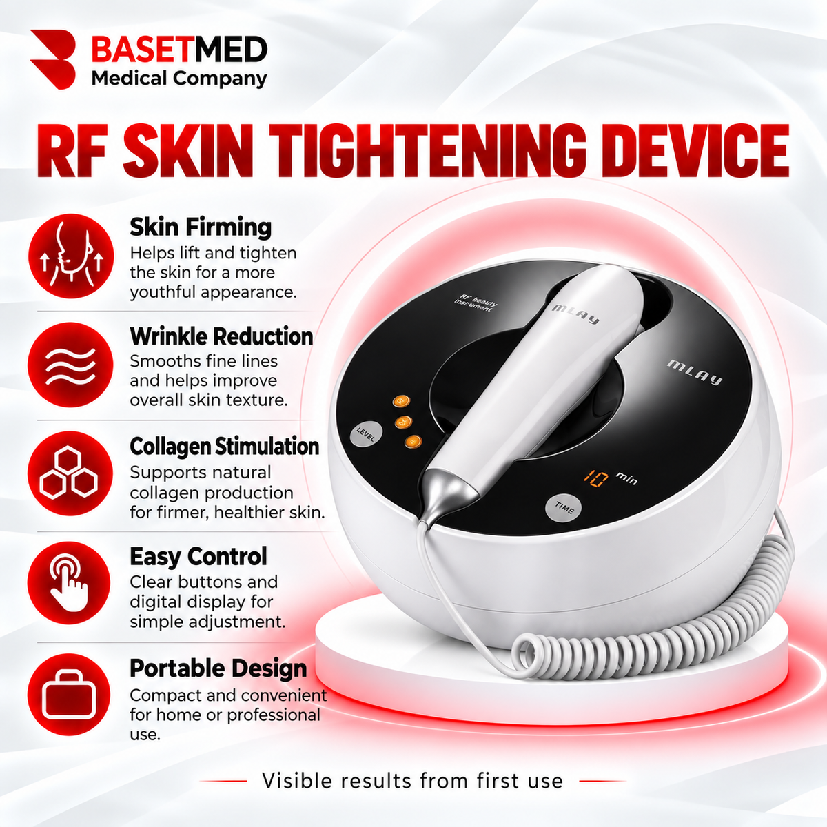 MLAY RF Skin Tightening Device | code 1060