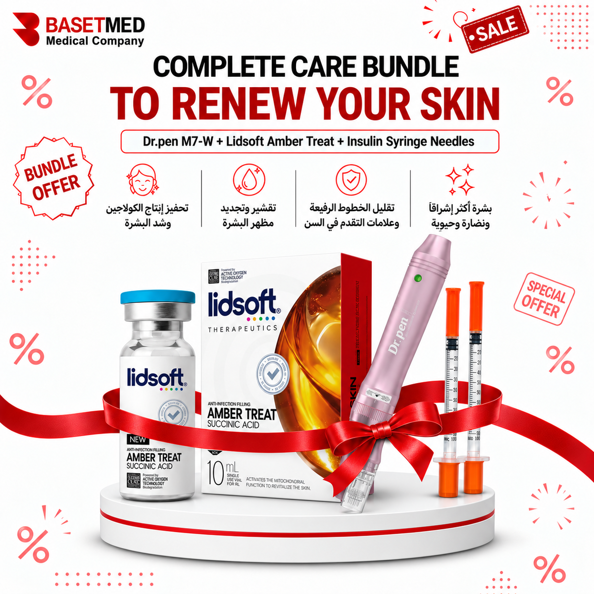 Skin Renewal & Anti-Aging Microneedling Bundle