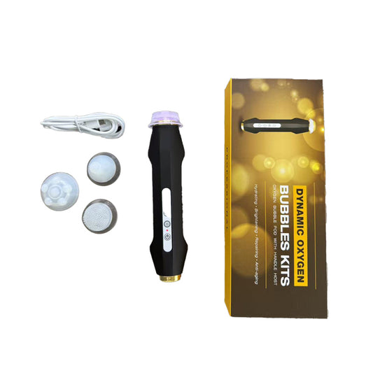 جهاز تنظيف وشد البشرة بفقاعات الأوكسجين وCO₂ – Mini Oxygen Bubble Facial Device