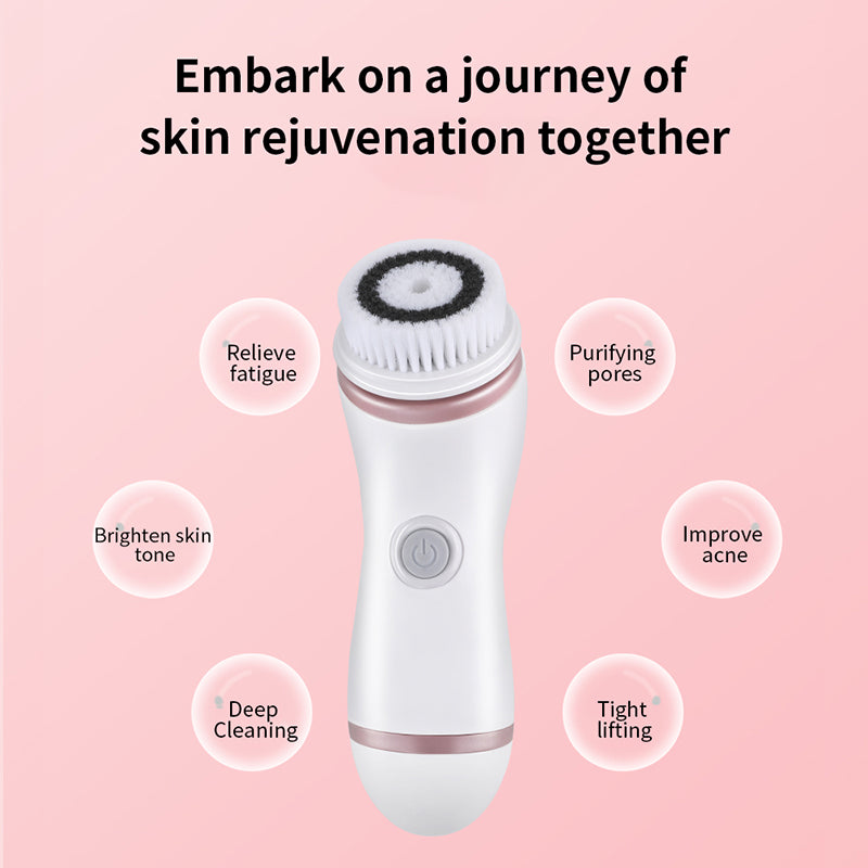 Electric 4-in-1 Sonic Blackhead Exfoliating Face Cleaner | CODE 1084