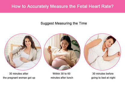 Portable Pocket Fetal Doppler Heart Rate Monitor||1390