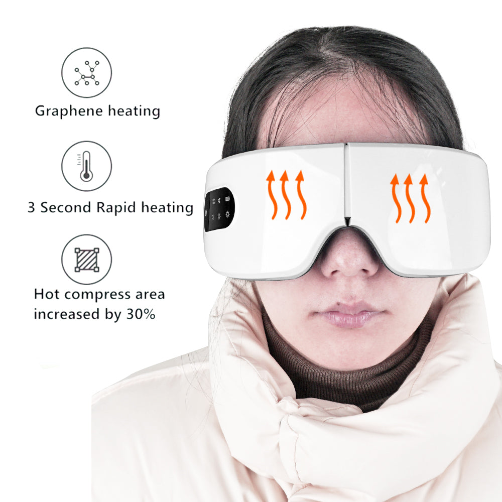 Portable LED Visual‑Window Eye Massager  |  CODE 1098