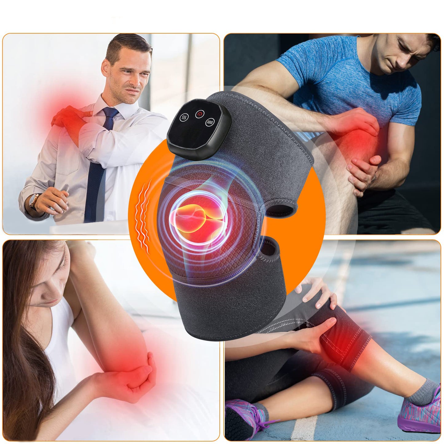 Heated Vibrating Joint Therapy Device ||  code 1043
