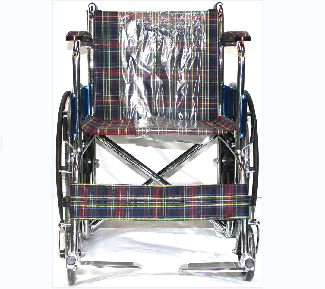 WATER PROVE Durable Folding Manual Wheelchair || 1017