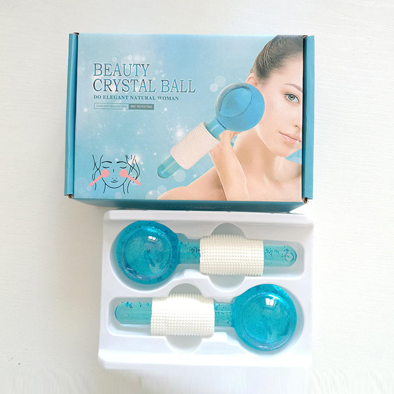Crystal Ice Globe Facial Roller ||1382