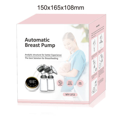 شفاط حليب كهربائي مزدوج – Double Breast Pump قوي مع تدليك مريح للأم