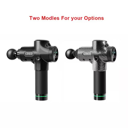 MDHL Portable Handheld Massage Gun with Touchscreen & Rechargeable Battery || code 1042