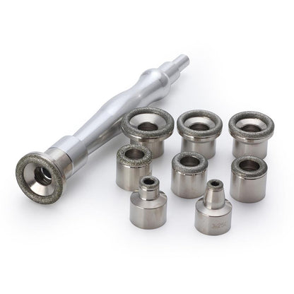 Diamond Microdermabrasion Tips Set (3 Wands + 9 Heads) || code 1049