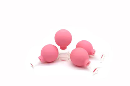 Glass Cupping Therapy Kit with PVC Pump | code 1054