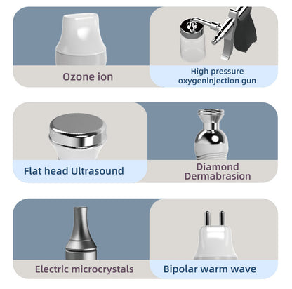 جهاز العناية بالبشرة 17 في 1 – أكوا بيلينج وإزالة الرؤوس السوداء بالأكسجين النفاث