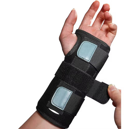 دعامة معصم قابلة للتعديل مع دعامة معدنية – Wrist Brace لحماية المعصم ودعم الإصابات الرياضية