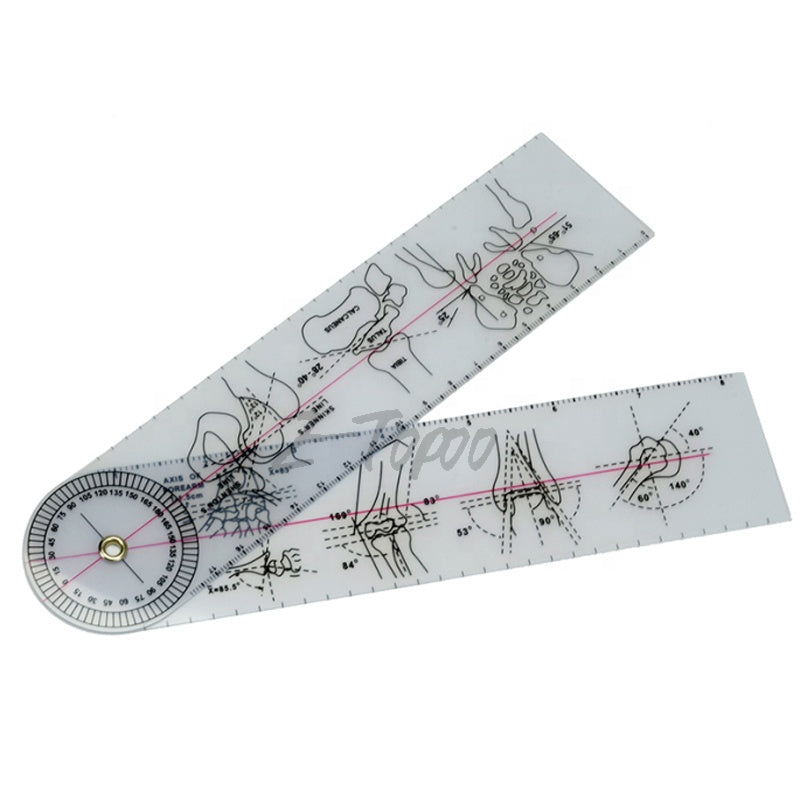 Medical Plastic Angle Ruler