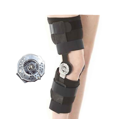 دعامة ركبة طبية بمفاصل قابلة للتعديل – Hinged Knee Brace لعلاج خشونة الركبة ودعم المفصل