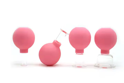 Glass Cupping Therapy Kit with PVC Pump | code 1054