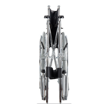 Manual Wheelchair – 24-inch Seat, 180 kg Load Capacity |  1114