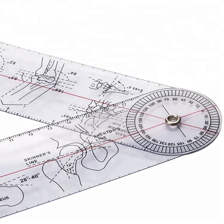 Medical Plastic Angle Ruler
