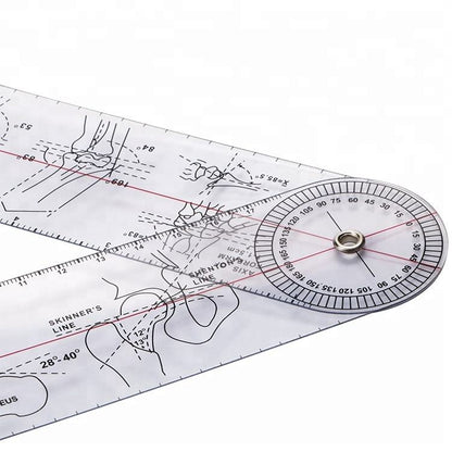 Medical Plastic Angle Ruler