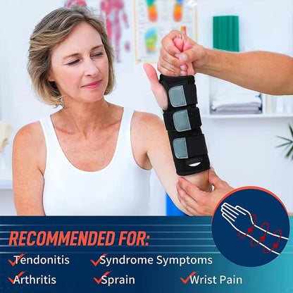 دعامة معصم قابلة للتعديل مع دعامة معدنية – Wrist Brace لحماية المعصم ودعم الإصابات الرياضية