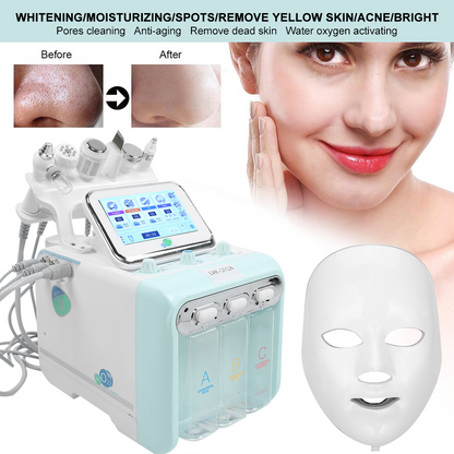 7-in-1 Hydra Facial & LED Skin Care Device | 1065