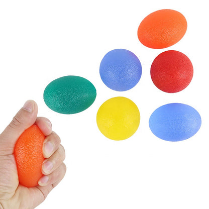 كرة مقاومة لتمارين الأصابع واليد والمعصم – Finger Resistance / Hand Therapy Squeezer Ball