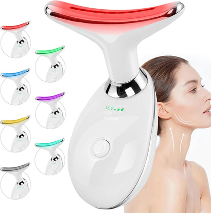 7-Color LED Facial & Neck Massager ||1046