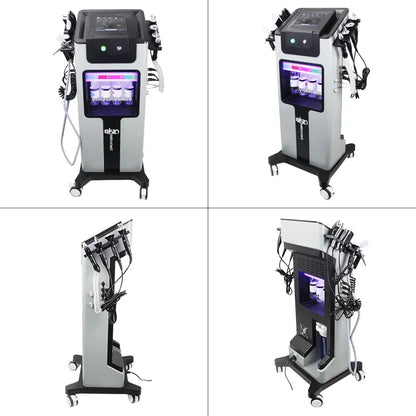 جهاز العناية بالبشرة 10 في 1 – هيدرو ديرمابراشن وتقشير ماسي