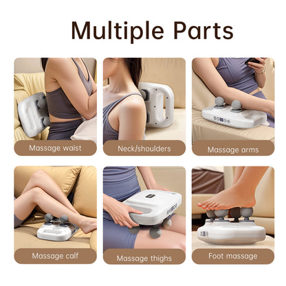 Liercon Deep Tissue Massager with 4 Heads & 20 Speeds |code 1006
