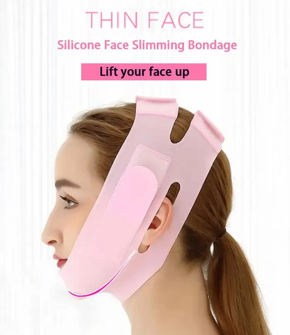 حزام شد الذقن والخدود – لتحديد الوجه على شكل V