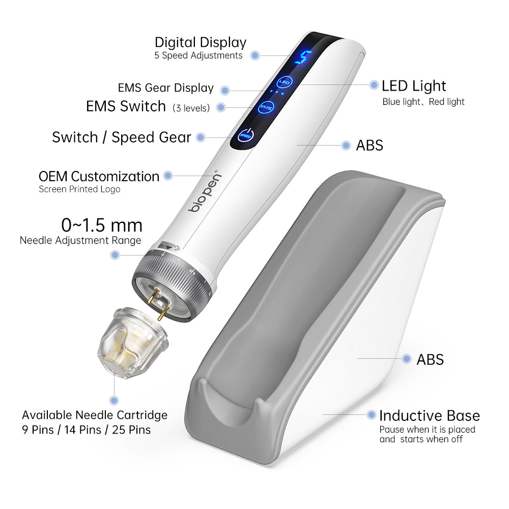 Dr. Pen Bio Pen Q2 — Professional Microneedling & Skin Rejuvenation Device | 1103