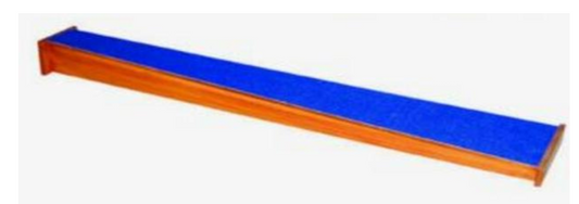 جهاز عارضة التوازن الخشبية – Balance Beam خشب مبطن للتأهيل والعلاج الطبيعي