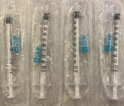 Sterile Insulin Syringe 1mL ||1436