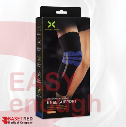 Long Silicone Knee Support Sleeve – Athletic Protection & Stability ||1145