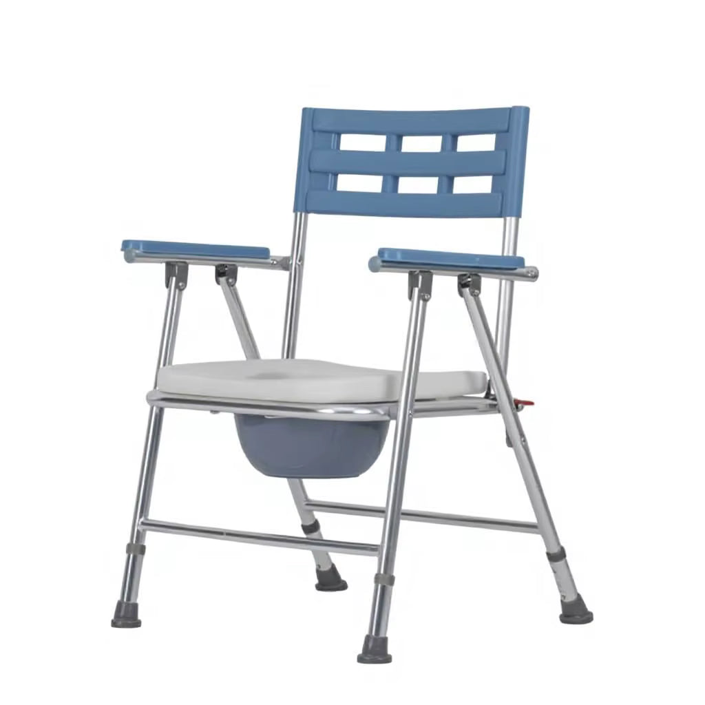 Foldable Medical Commode Chair