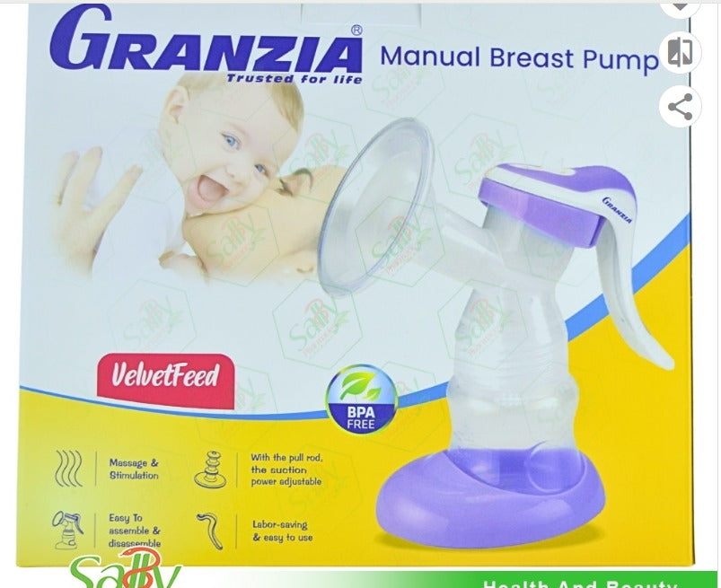 Granzia VelvetFeed Manual Breast Pump
