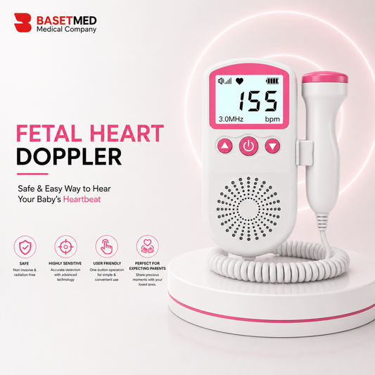 Portable Pocket Fetal Doppler Heart Rate Monitor||1390