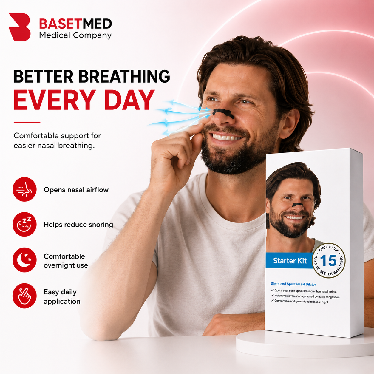 Anti-Snore Nose Clip ||1434